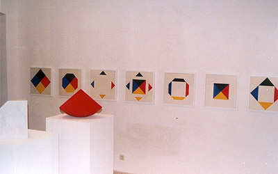 Max Bill, exhibition wieu in Gallery Rigo